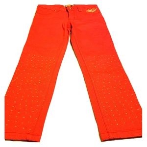 Apple bottom red jeans